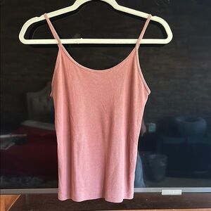 Double Zero Pink Fitted Camisole Top